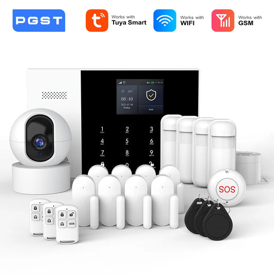 PGST Residential Tuya Smart Gsm Wifi Alarm