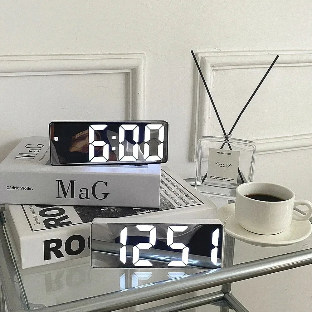 Smart LED electronic alarm clock