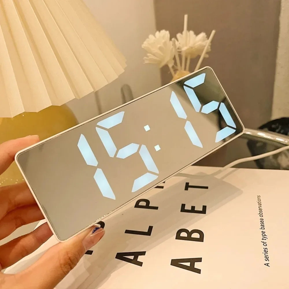 Smart LED electronic alarm clock