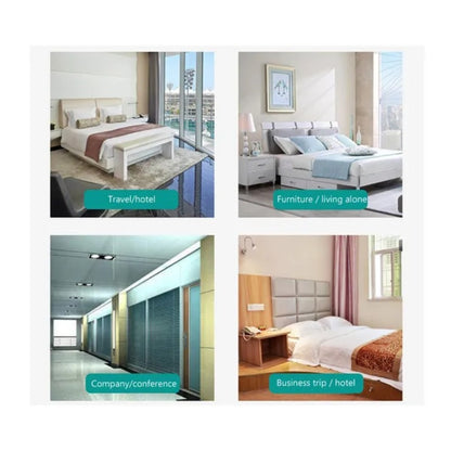 1 Pc Mini Wireless Alarm Door Stop