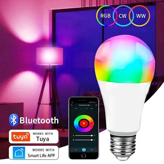 Bluetooth Smart LED Bulb Tuya Light Bulbs