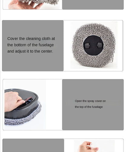 Intelligent Robot 3 in1 Dry Wet Sweep Mop