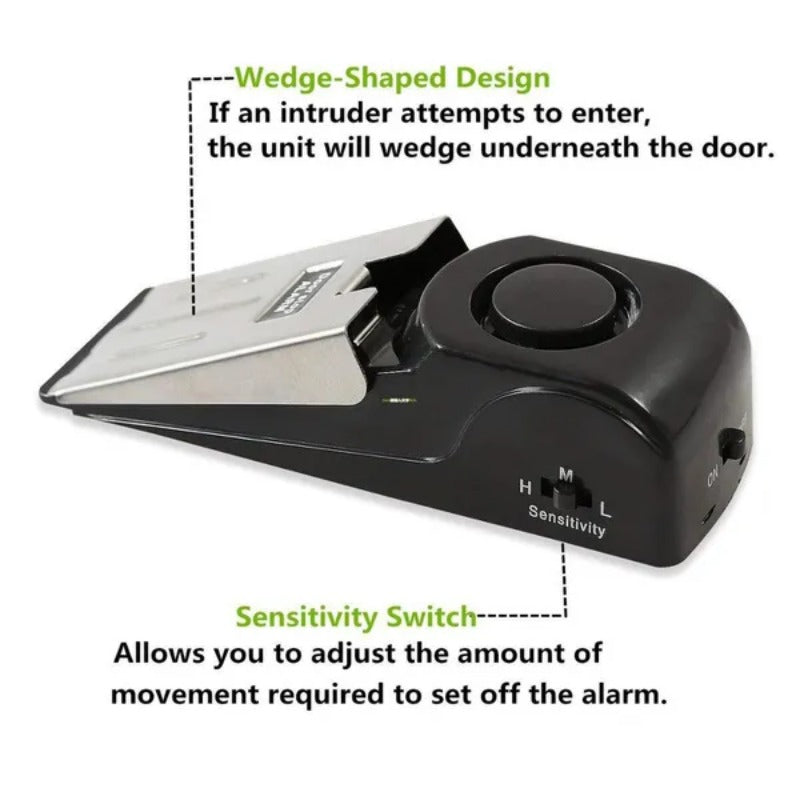 1 Pc Mini Wireless Alarm Door Stop