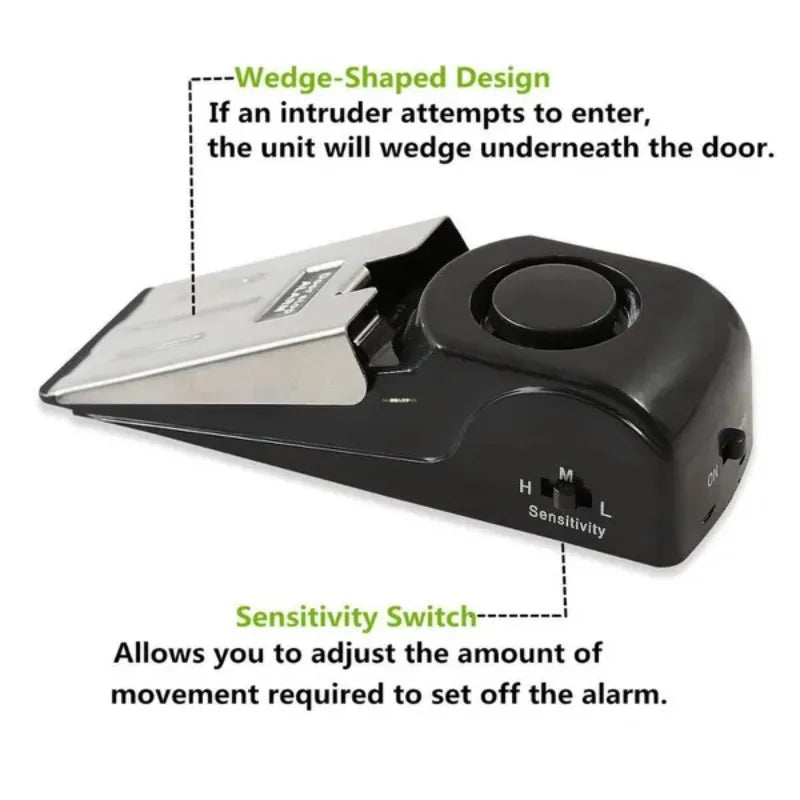1 Pc Mini Wireless Alarm Door Stop