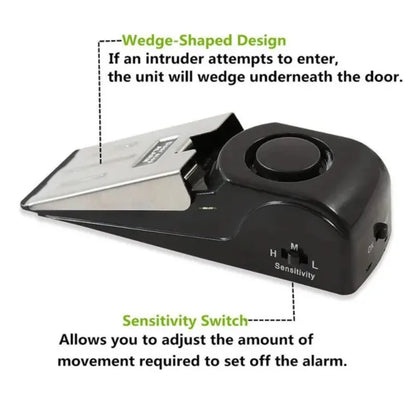1 Pc Mini Wireless Alarm Door Stop