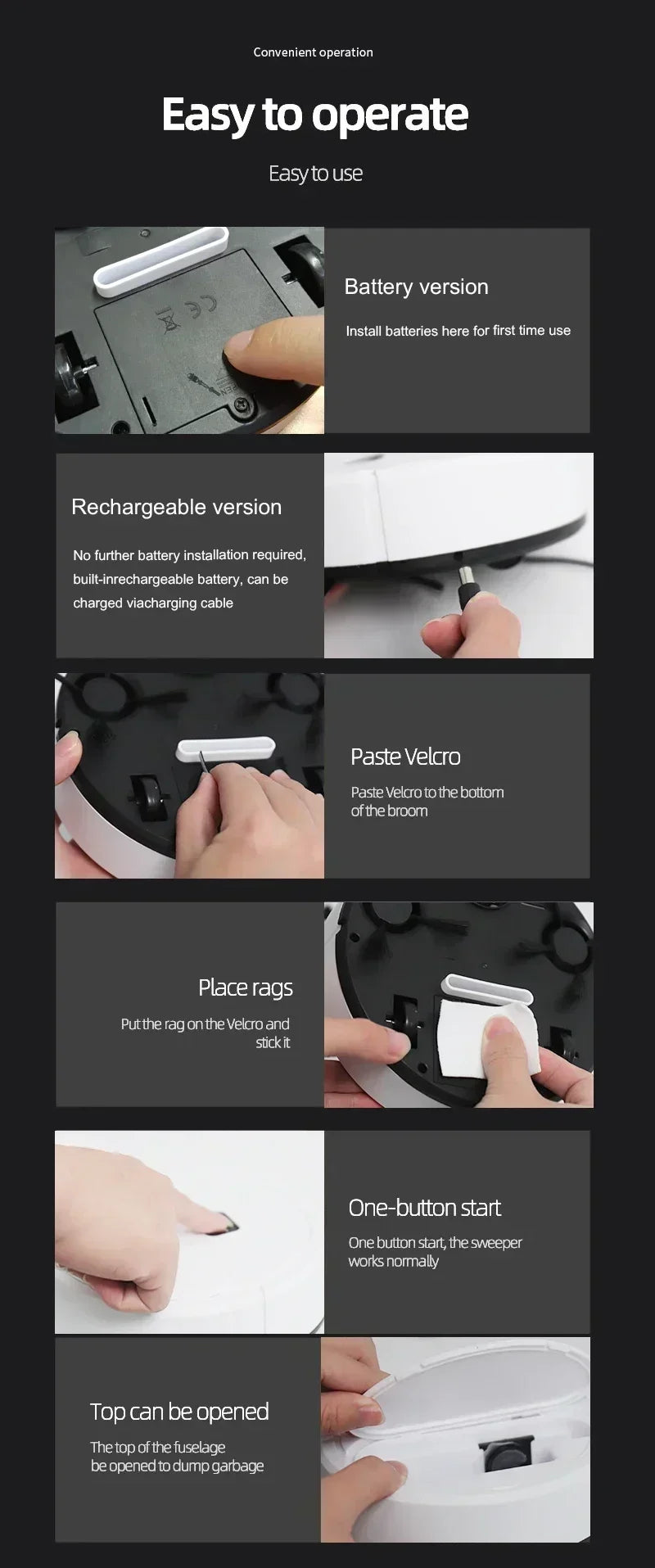 Intelligent sweeping robot mopping